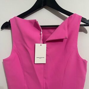 Amanda Uprichard Ines Pink Jumpsuit